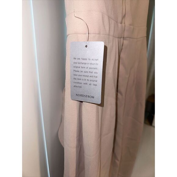 Xscape Off the Shoulder Handkerchief Hem Cocktail Dress in Blossom Size 4. NWT - Picture 6 of 13